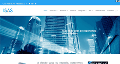 Desktop Screenshot of isas.mx